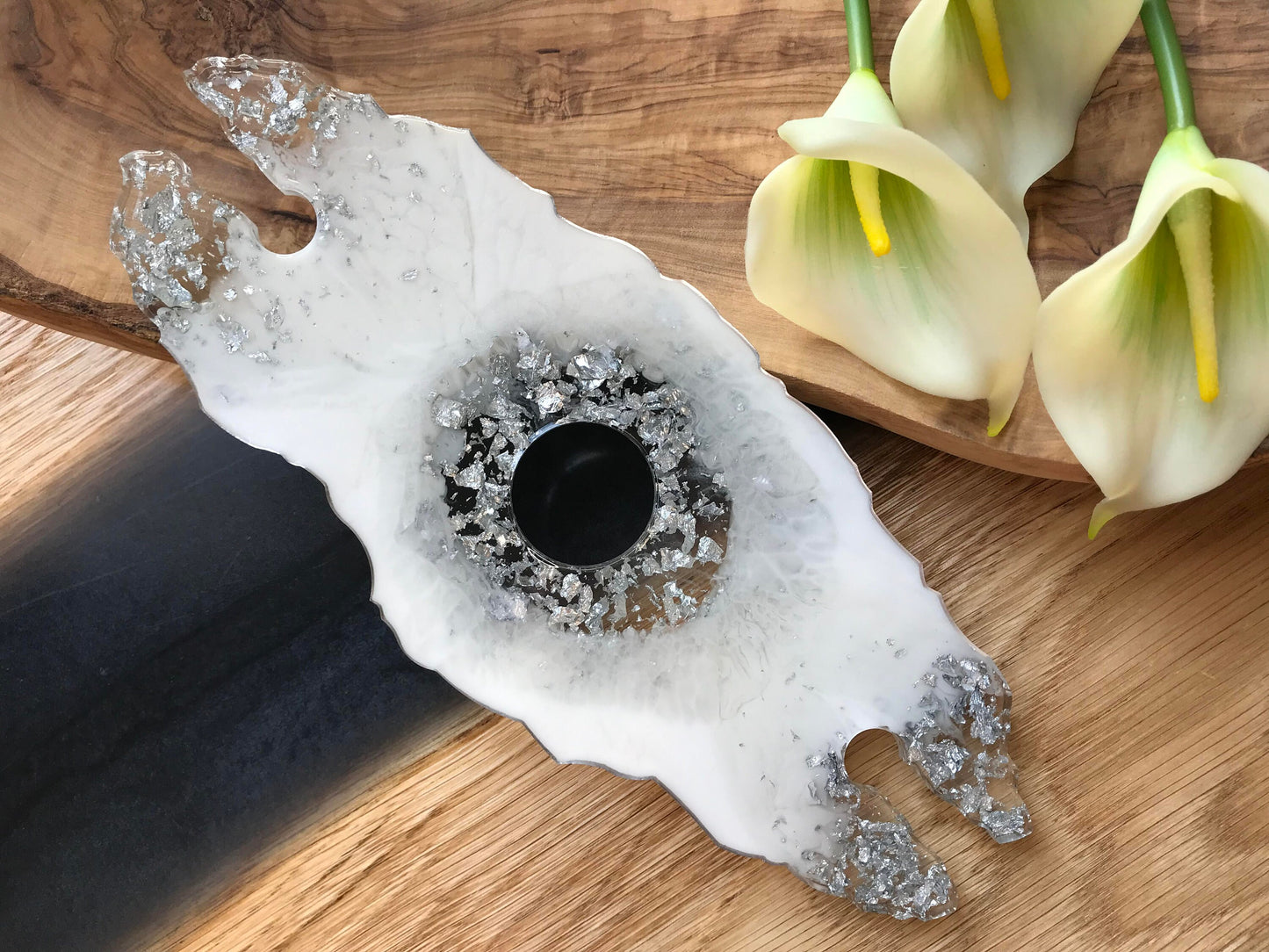 Epoxy Wine Butler-Gifts-Wedding Gifts-Resin Art-Champagne Glass Holder-Wine Glass Holder-Custom-Home Decor-Anniversary Gifts