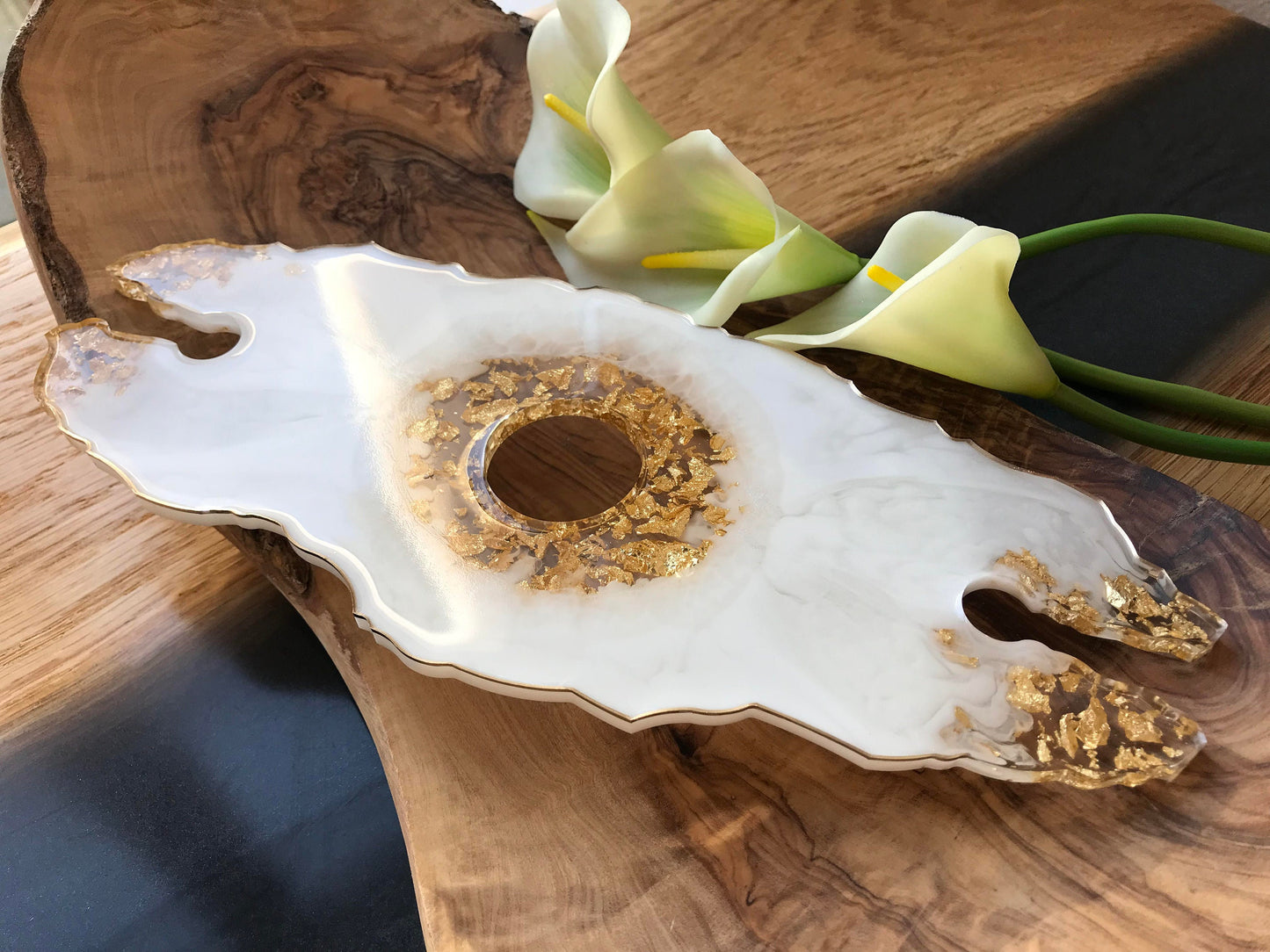 Glass Holder / Champagne Glass Holder / Wine Glass Holder / Epoxy Resin / Wine Butler / Wedding / Party / Decoration / Home / Terrace / Bar