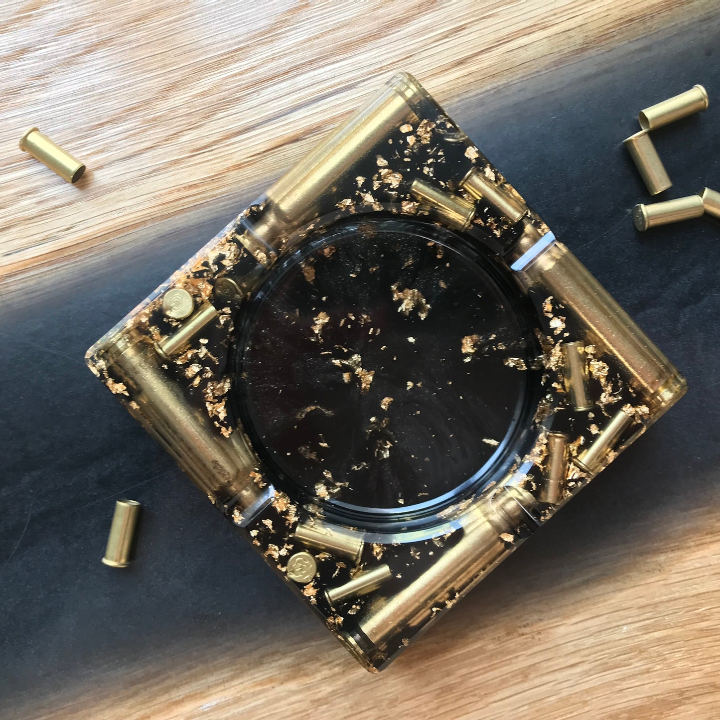 Ashtray - gift for women - gift for men - military - army - cartridges - hunter - soldier - garden - party