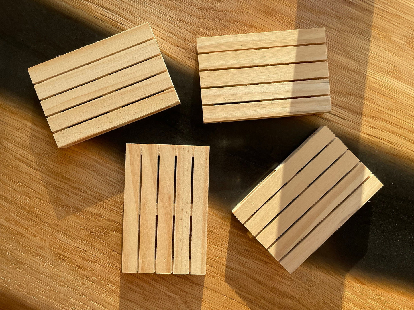 Paletten Untersetzer aus Holz