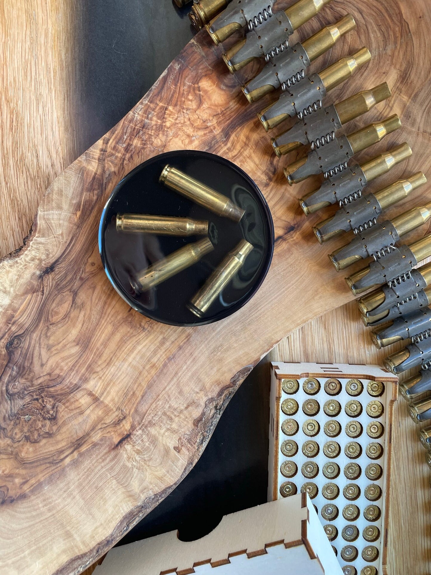 Epoxy Resin Coasters Men Gift Hunter Soldier Army Military Bundeswehr Ammo Bullet Resin Shotgun Cartridge Party Bar Weapons Gun