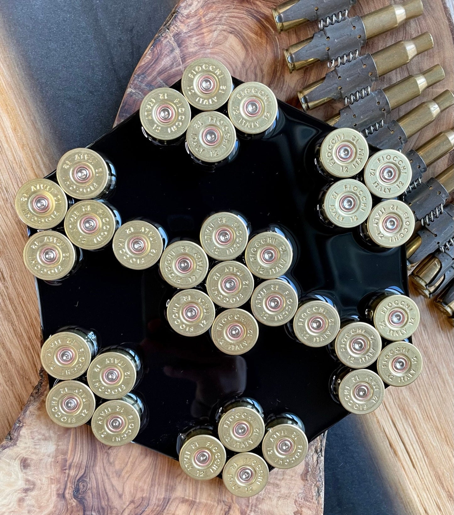 Jäger TABLETT-Dekoration-Vatertag-Patronenhülsen-Geschenk für Freund-Military-Bundeswehr-Resin-Army-Epoxid-Jäger