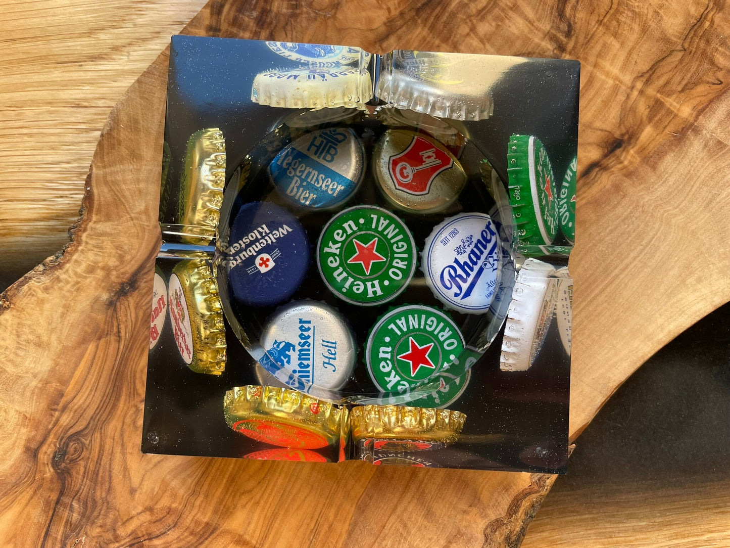 BIER Resin Ashtray Father's Day Decoration Men's Gift