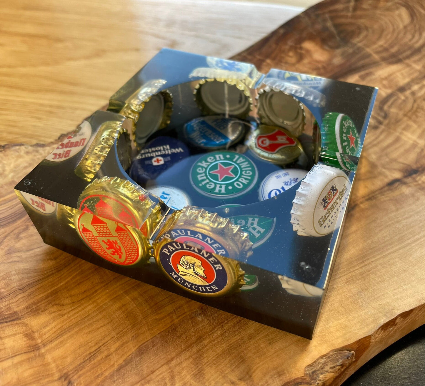 BIER Resin Ashtray Father's Day Decoration Men's Gift