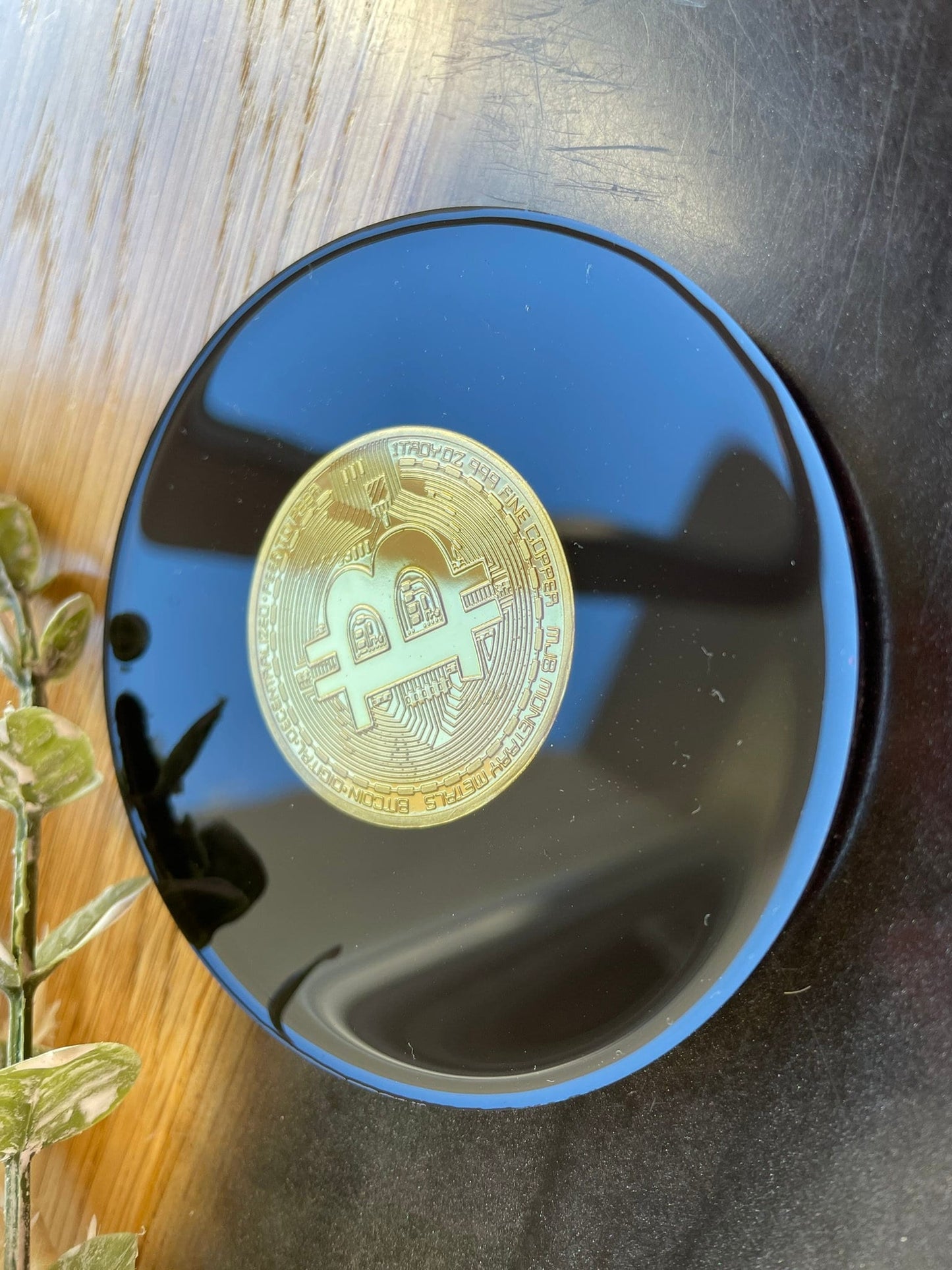 Bitcoin Untersetzer Set-BTC-mit 4 Untersetzer-Stocks-Epoxid-Krypto-Money-Home-Coaster-Forex-Bar-Crypto-Trading-Kurs-Börse-Resin-Dollar-Bulle