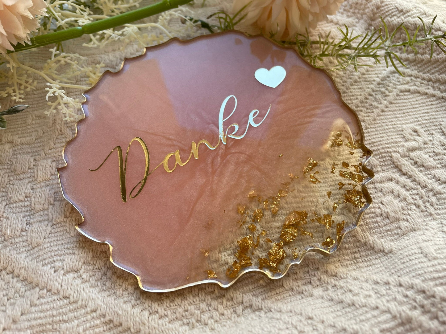 B-WARE Untersetzer aus Epoxidharz-Resinart-Resin Coasters