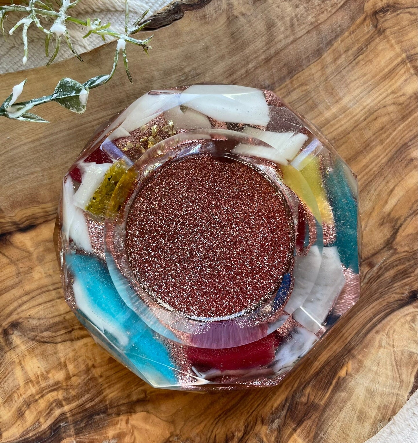 Aschenbecher aus Resin - Dekoration - Geschenk - Garten - Party