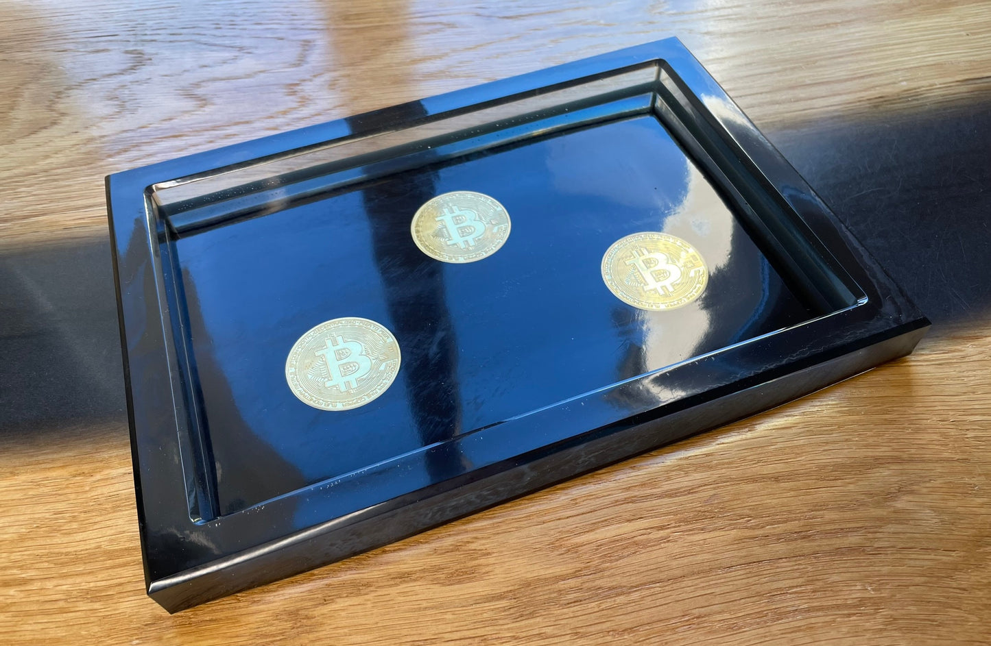 Bitcoin Tablett-BTC-Stocks-Epoxid-Krypto-Money-Home-Coaster-Forex-Bar-Crypto-Trading-Kurs-Börse-Resin-Dollar-Bulle-Individuell-Geschenk-Home