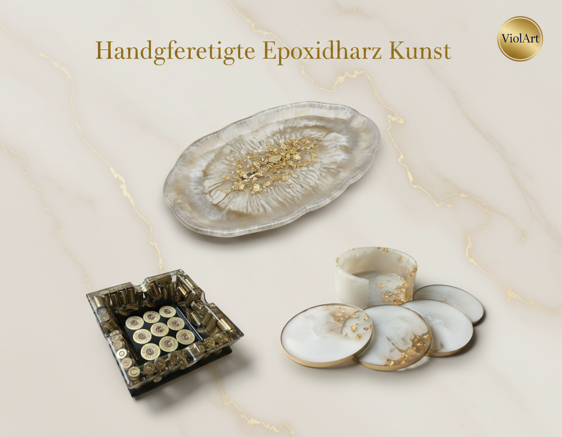 Epoxidharz Untersetzer 