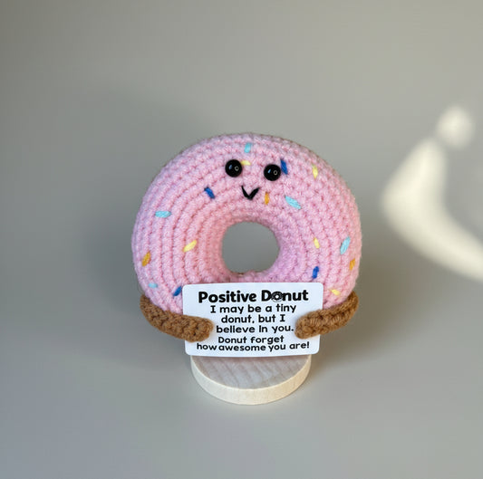 Gehäkelter Donut | Motivationsgeschenk im Studio 