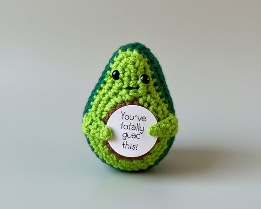 Positive Avocado im Studio