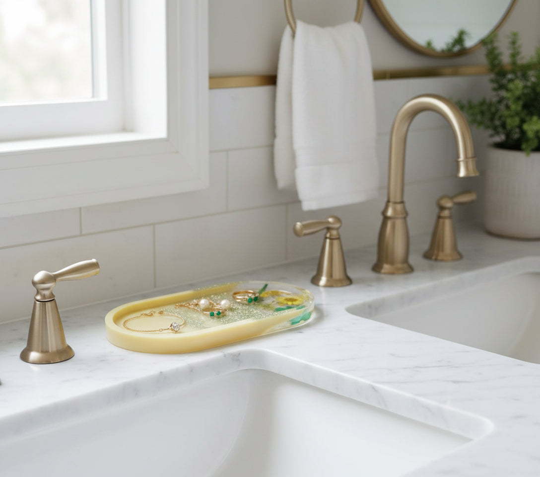 Als Schmuckschale im Bad