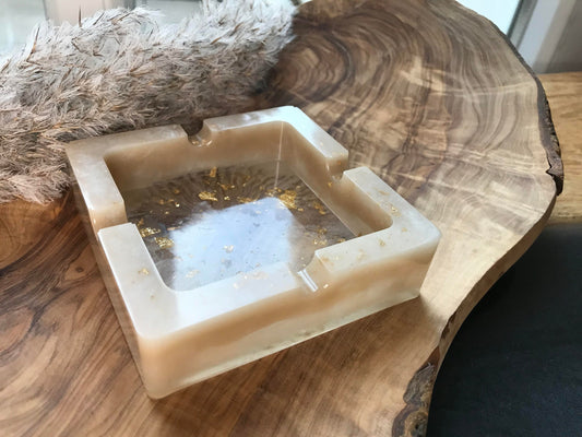 Aschenbecher aus Resin - Muttertag - Geschenk für Freundin