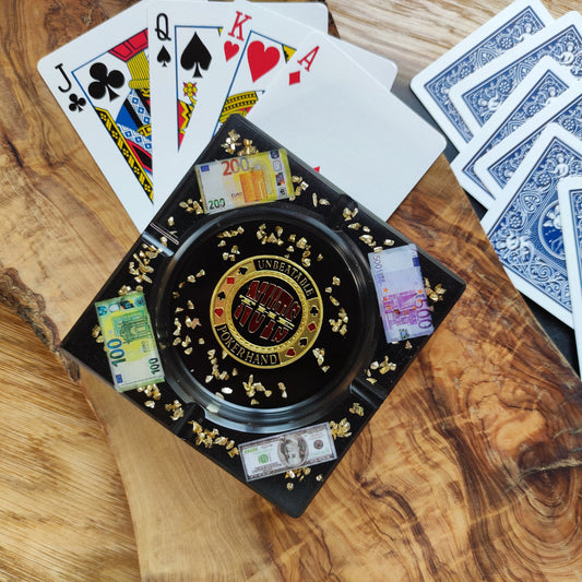 LAS VEGAS 3. Aschenbecher aus Resin-Vatertag-Dekoration-Männer Geschenk