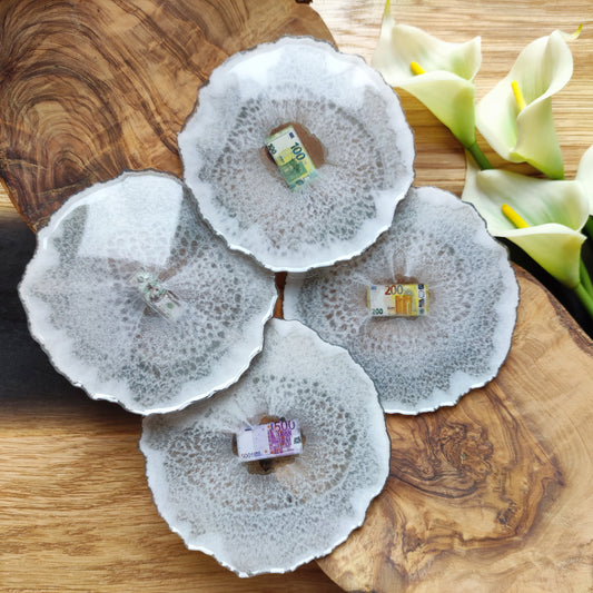 Untersetzer aus Epoxidharz-Resinart-Resin Coasters