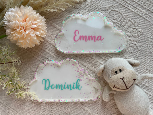 Personalisierter Untersetzer - Geschenk - Taufe - Hochzeit - Geburtstag - Tischkarte - Resin - Coaster - Wedding - Jubiläum - Brautparty
