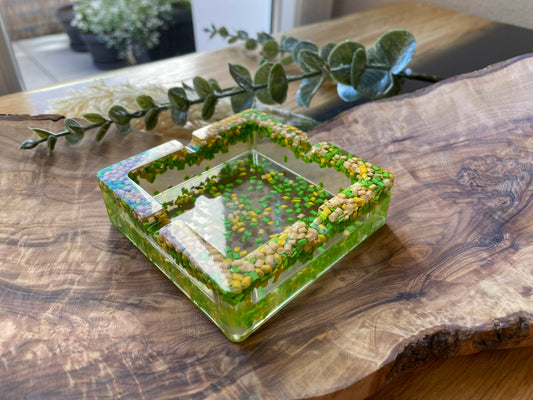 Aschenbecher aus Resin-Dekoration-Geschenk